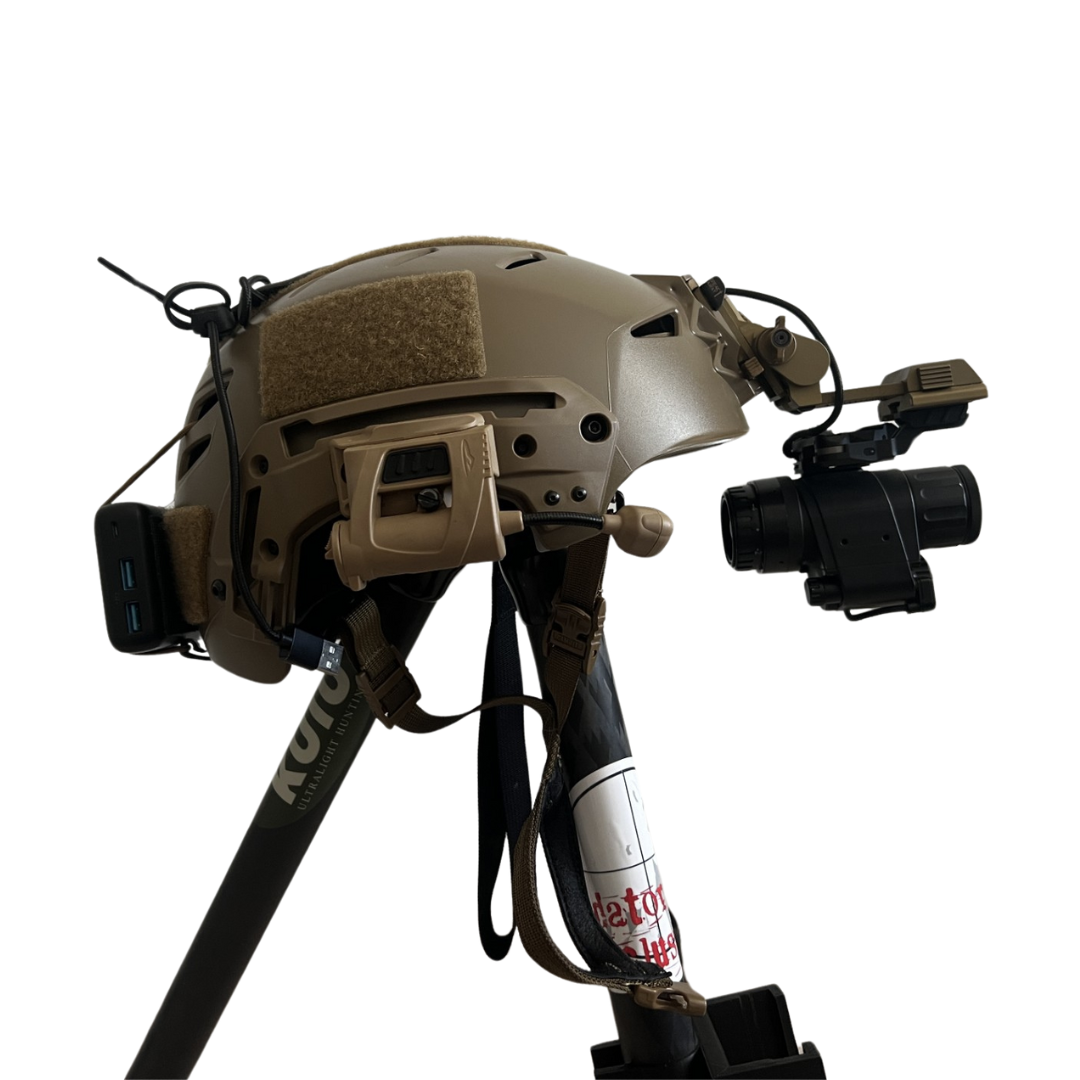 InfiRay Outdoor :: RH25 V2 (640) :: Complete Helmet Setup