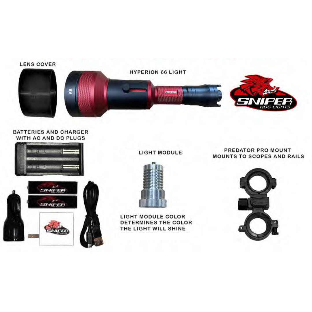Sniper Hog Lights :: Hyperion 66 Gun Hunters Kit