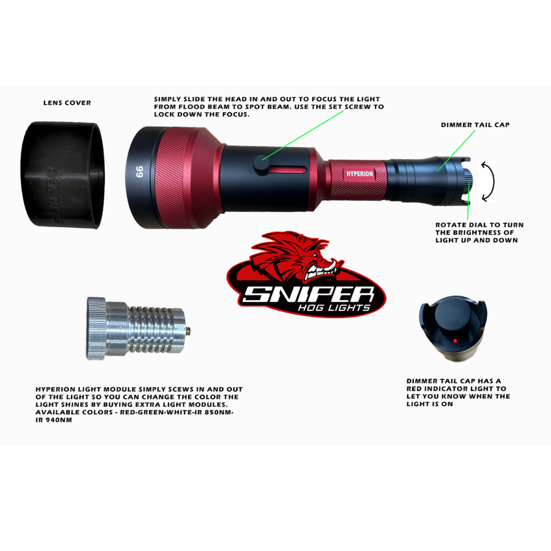 Sniper Hog Lights :: Hyperion 66 Gun Light