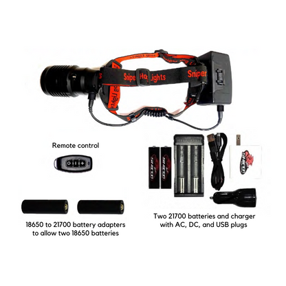 Sniper Hog Lights :: 50KAP Headlamp Package