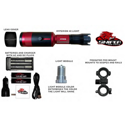 Sniper Hog Lights :: Hyperion 40 Gun Kit